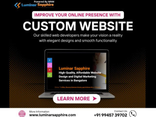 Affordable Website Design and Digital Marketing Services in Bangalore | Luminar Sapphire